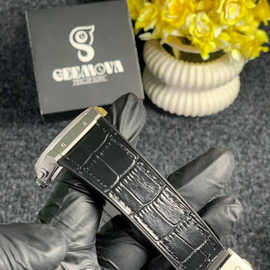 Hublo Geneve Leather